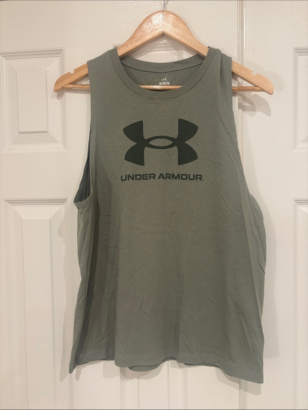 Under Armour Olive Green Workout Tank Top